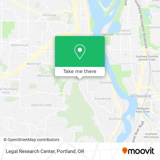 Legal Research Center map