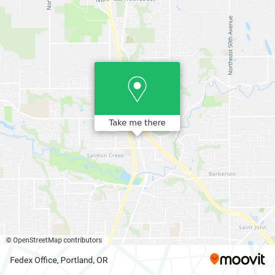 Fedex Office map