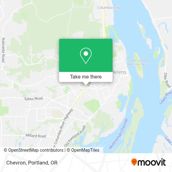 Chevron map