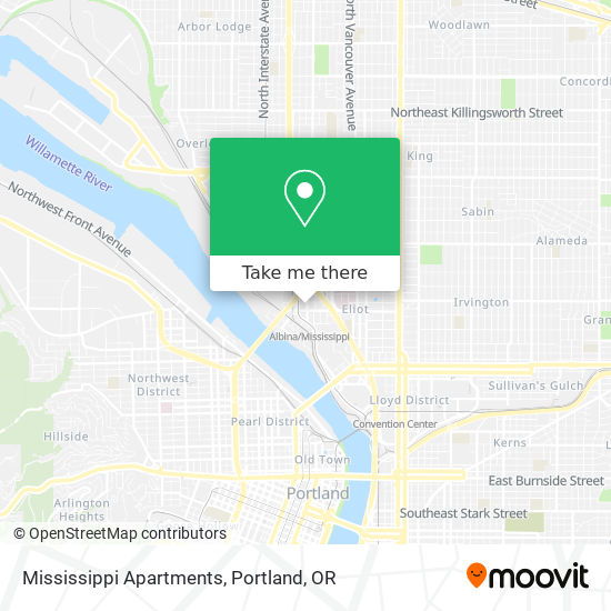 Mississippi Apartments map