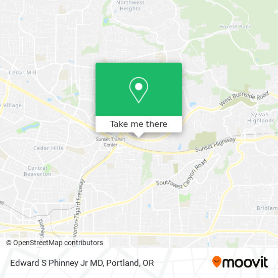Edward S Phinney Jr MD map