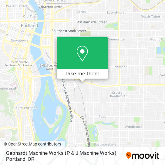 Gebhardt Machine Works (P & J Machine Works) map