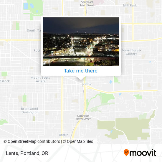 Lents map