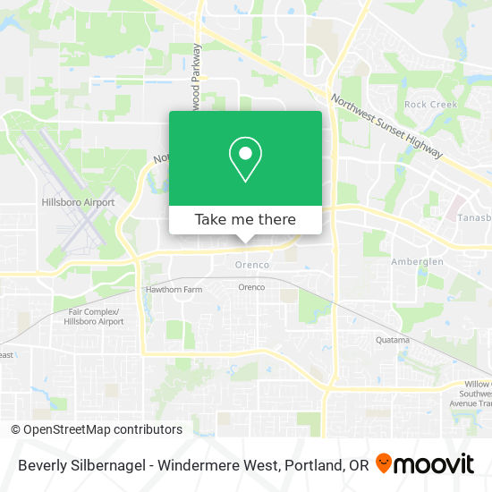 Beverly Silbernagel - Windermere West map