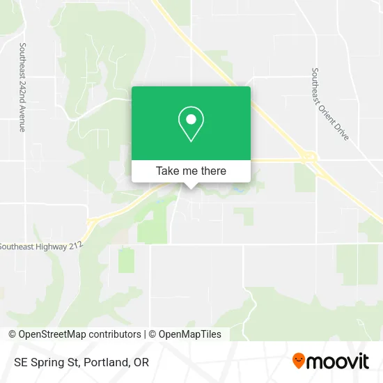SE Spring St map