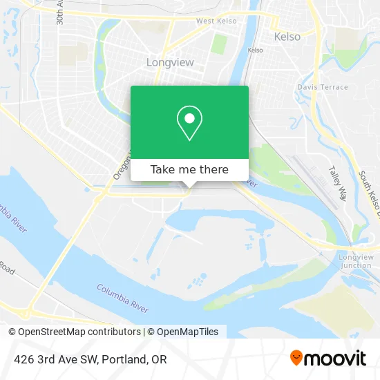Mapa de 426 3rd Ave SW