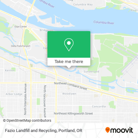 Fazio Landfill and Recycling map