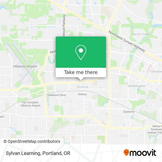 Mapa de Sylvan Learning