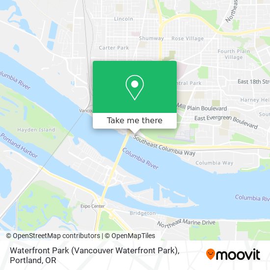 Waterfront Park (Vancouver Waterfront Park) map