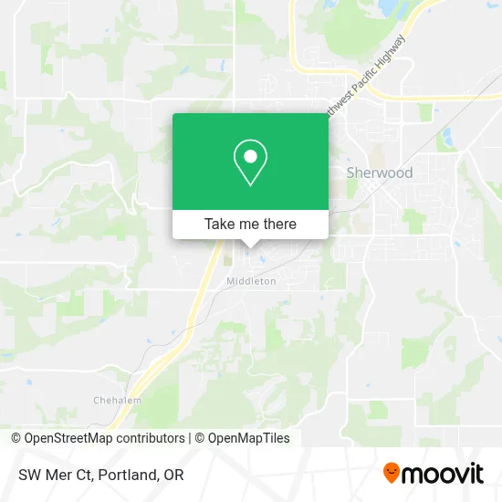 SW Mer Ct map