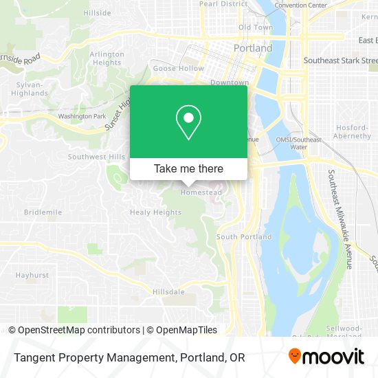 Mapa de Tangent Property Management