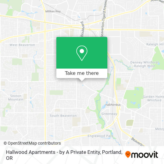 Hallwood Apartments - by A Private Entity map