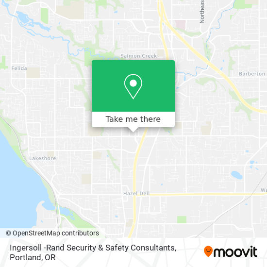 Ingersoll -Rand Security & Safety Consultants map