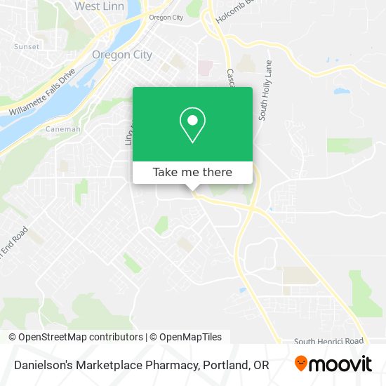 Danielson's Marketplace Pharmacy map
