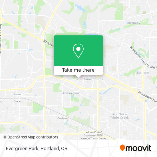 Mapa de Evergreen Park