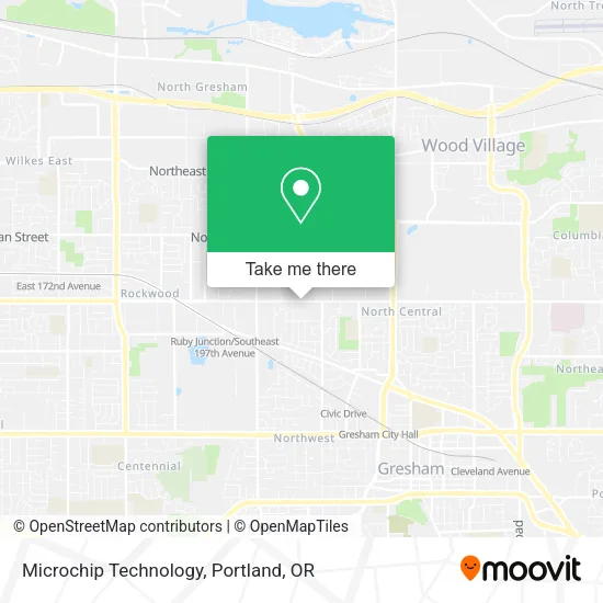 Microchip Technology map