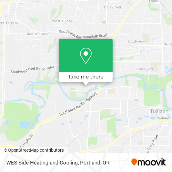 WES Side Heating and Cooling map