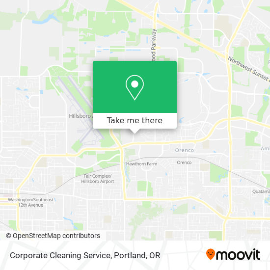 Corporate Cleaning Service map
