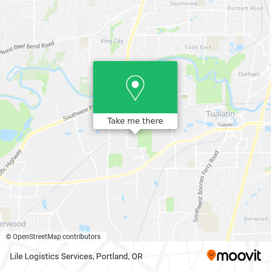 Lile Logistics Services map