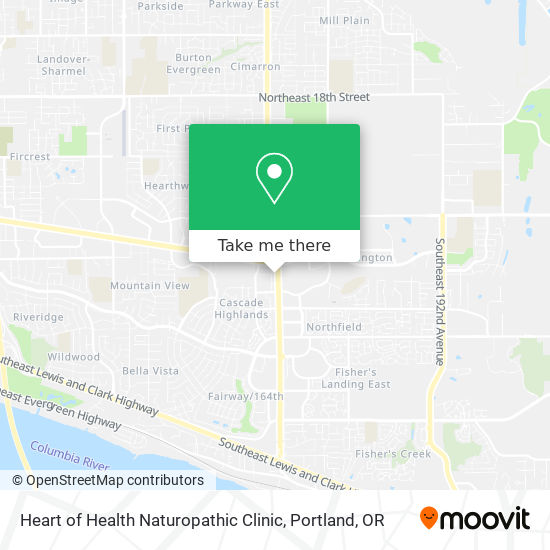 Heart of Health Naturopathic Clinic map