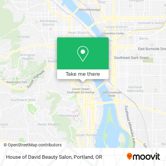 House of David Beauty Salon map