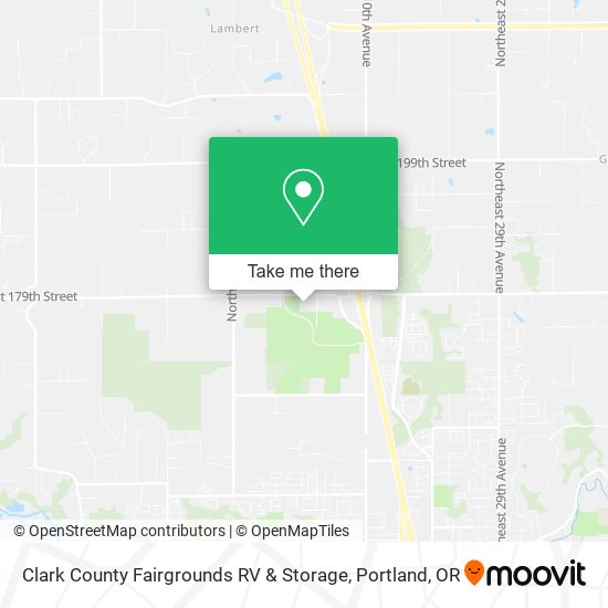 Mapa de Clark County Fairgrounds RV & Storage