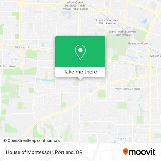 Mapa de House of Montessori