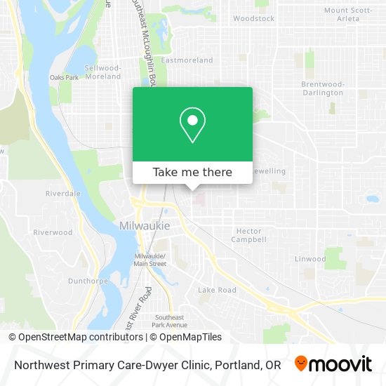 Northwest Primary Care-Dwyer Clinic map