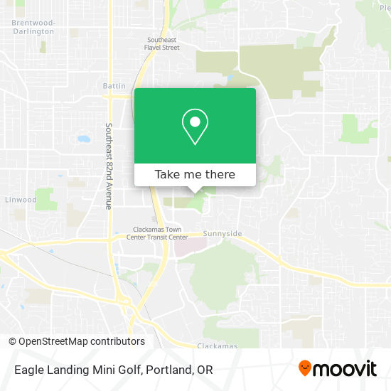 Mapa de Eagle Landing Mini Golf