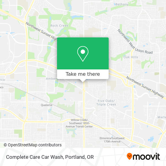 Complete Care Car Wash map