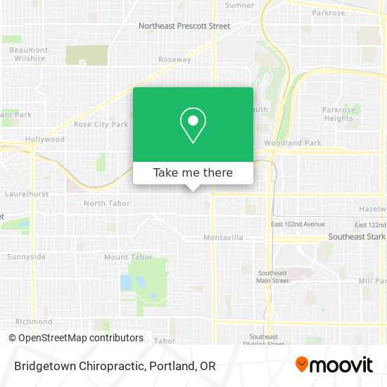 Mapa de Bridgetown Chiropractic