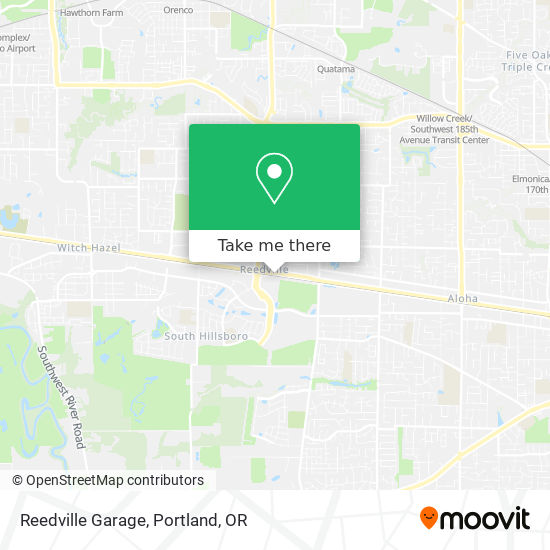 Mapa de Reedville Garage