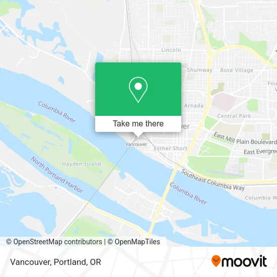 Vancouver map