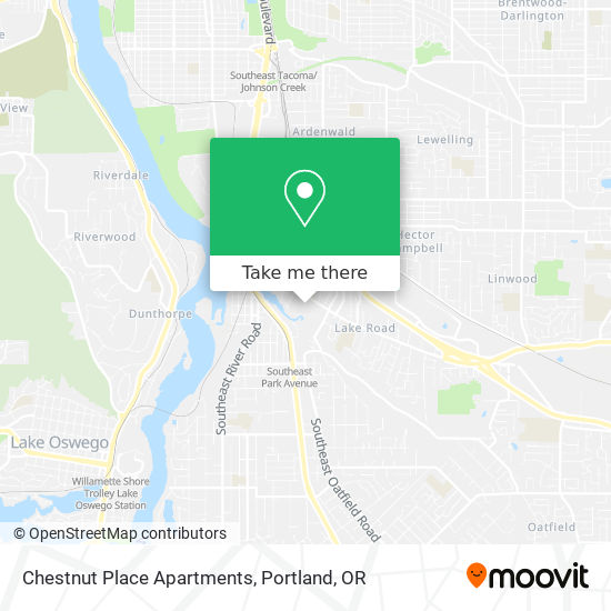 Mapa de Chestnut Place Apartments