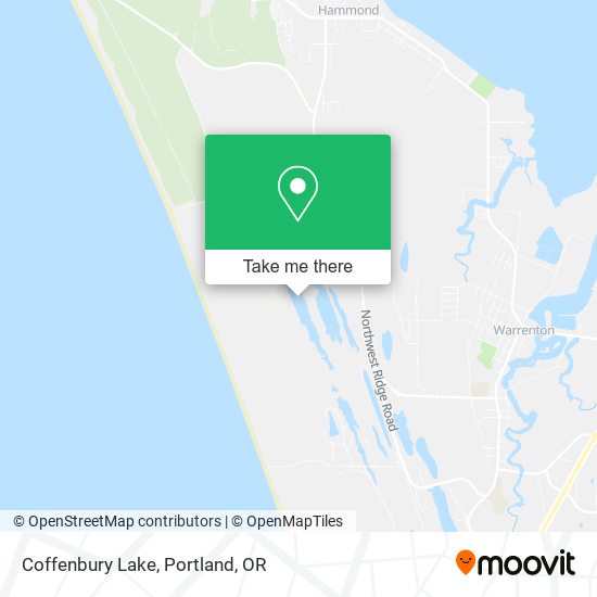 Mapa de Coffenbury Lake