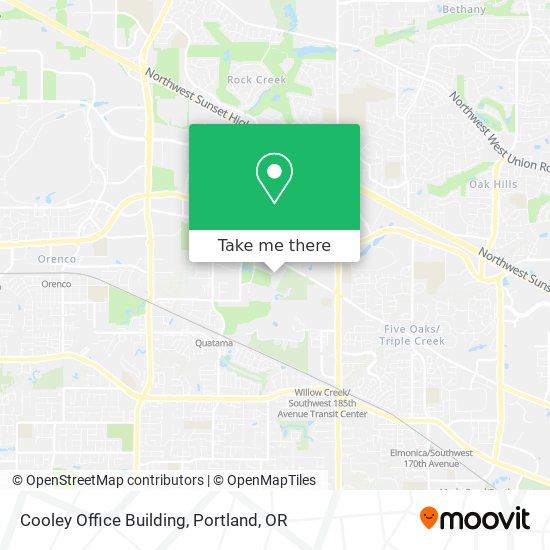 Cooley Office Building map