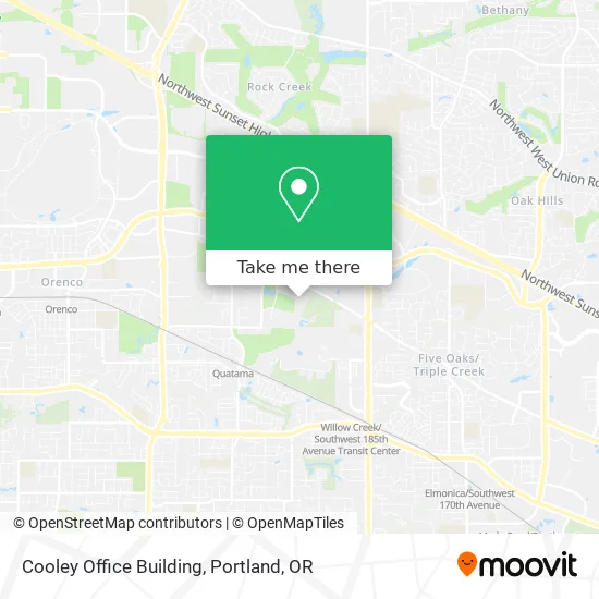 Cooley Office Building map