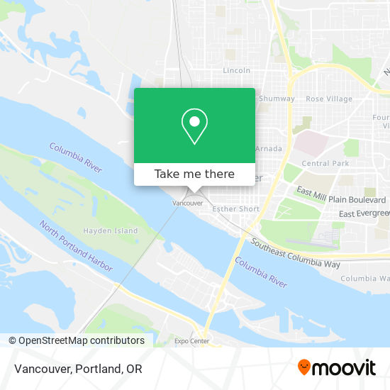 Mapa de Vancouver