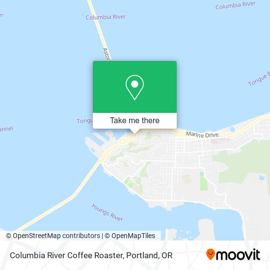 Mapa de Columbia River Coffee Roaster