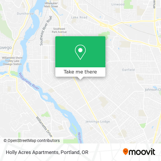 Mapa de Holly Acres Apartments