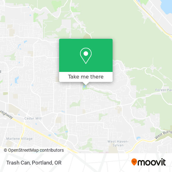 Mapa de Trash Can