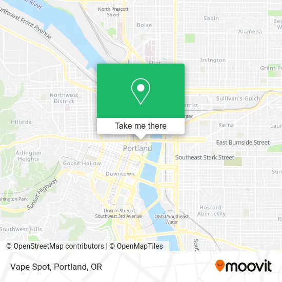 Vape Spot map