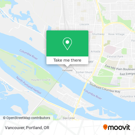 Mapa de Vancouver