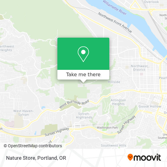 Mapa de Nature Store