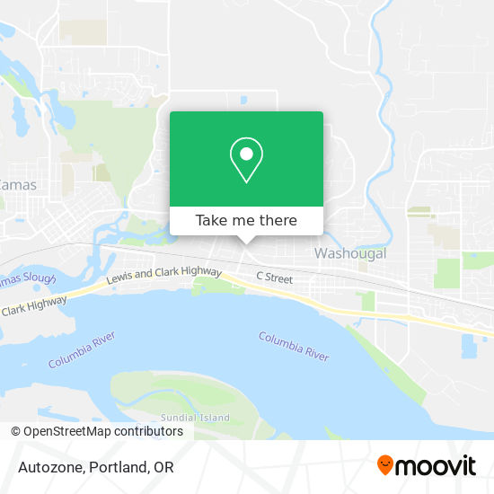 Autozone map