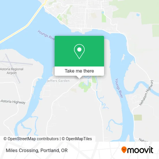 Miles Crossing map