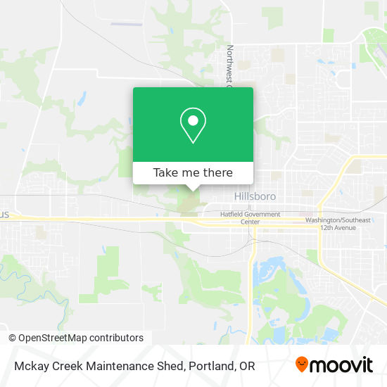 Mapa de Mckay Creek Maintenance Shed