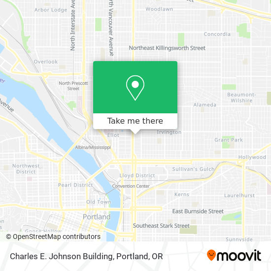 Charles E. Johnson Building map