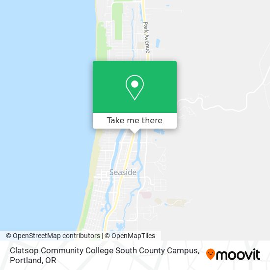 Mapa de Clatsop Community College South County Campus