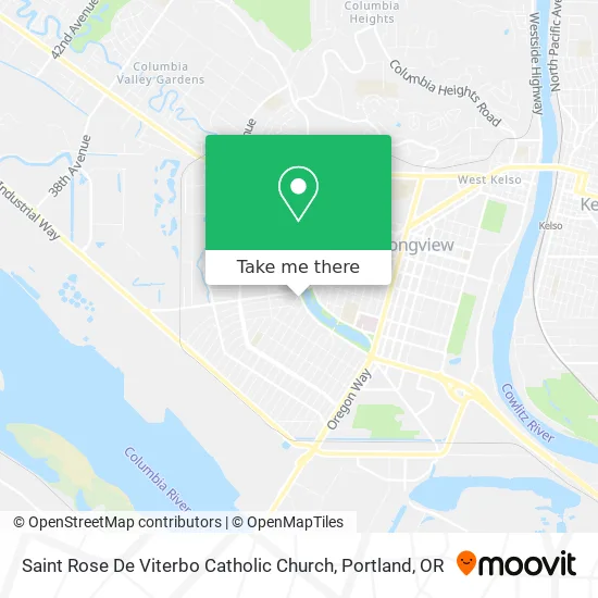 Saint Rose De Viterbo Catholic Church map